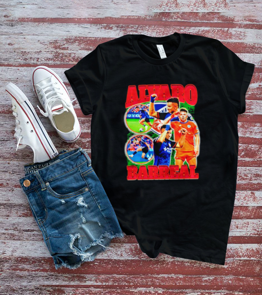 Alvaro Barreal Soccer Action Montage For The Noche T-Shirt