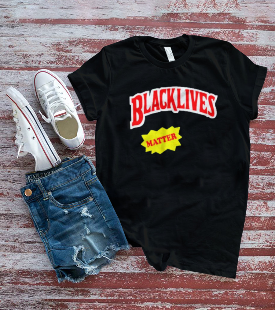 Black Lives Matter Backwoods Style Retro T-Shirt