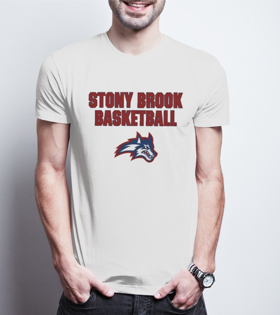 Stony Brook Basketball Seawolves Team T-Shirt