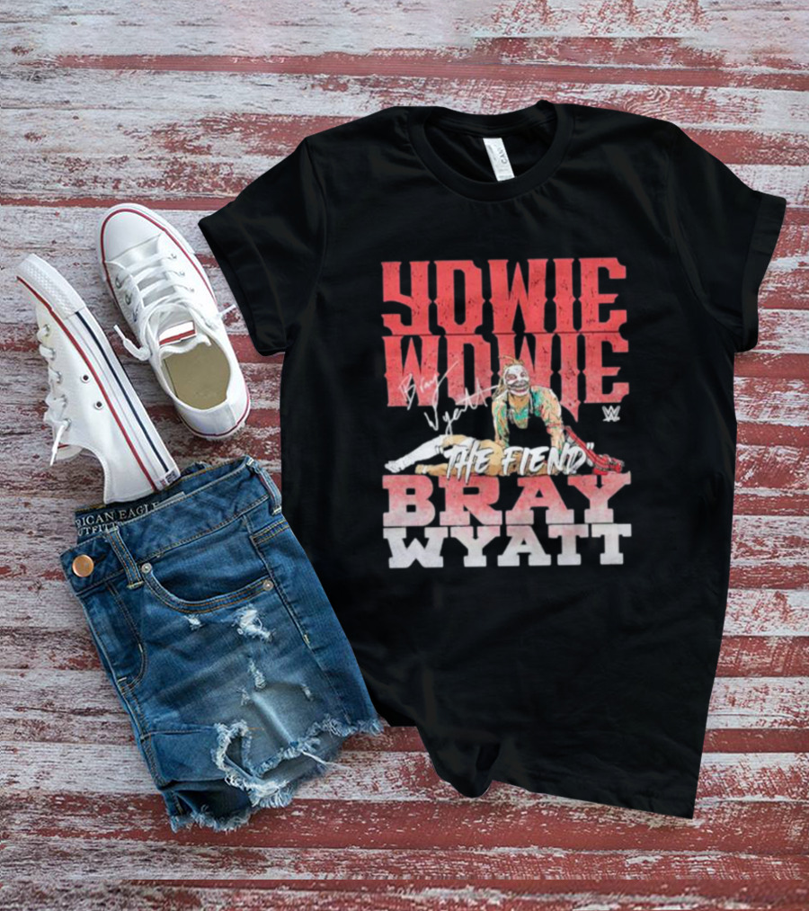 Yowie Wowie Bray Wyatt The Fiend WWE Signature 500 Level T-Shirt