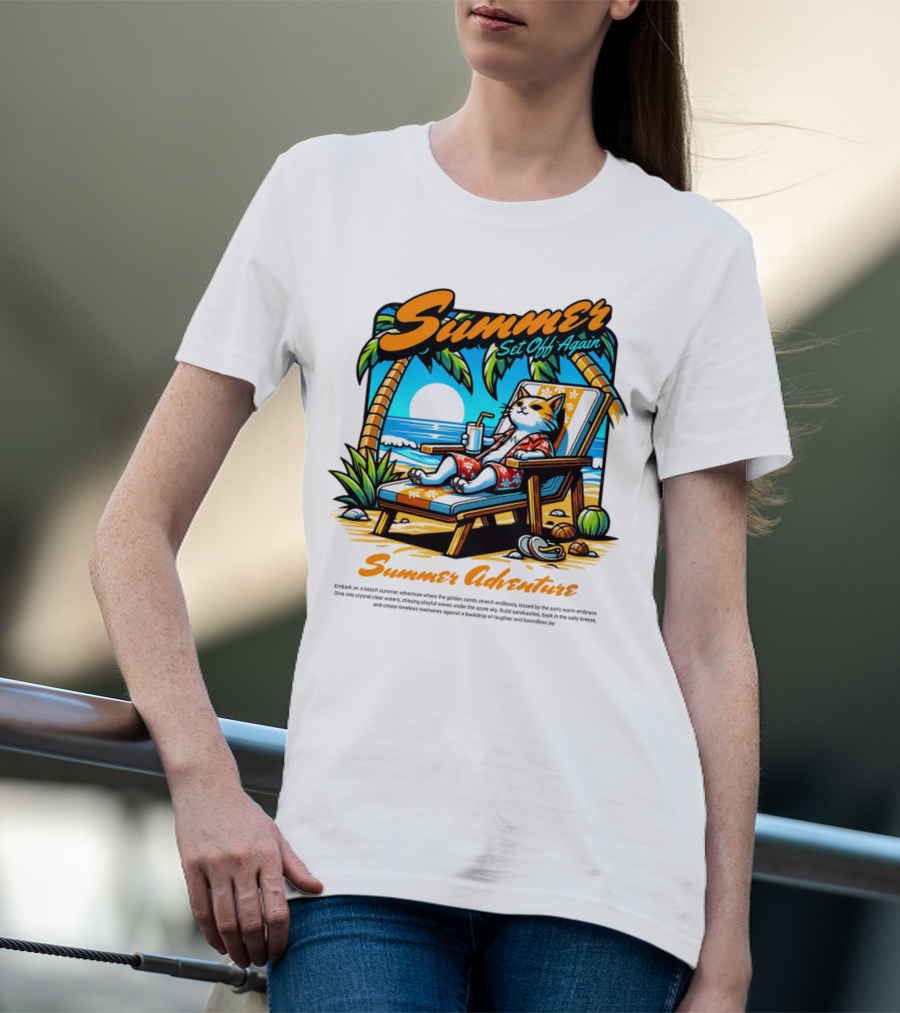 Summer Set Off Again Adventure T-Shirt