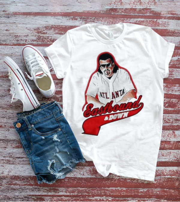 Atlanta Eastbound And Down Retro Baseball T-Shirt