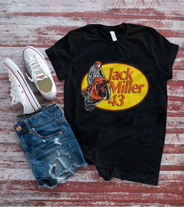 Jack Miller 43 Motorcycle Rider Iconic Racing T-Shirt
