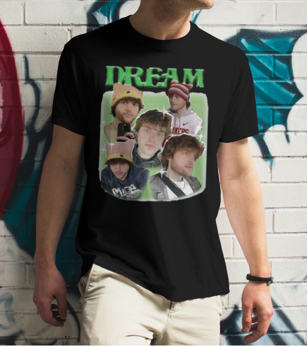 Dream Dreamwastaken Collage Hat Hoodie Star Glow T-Shirt