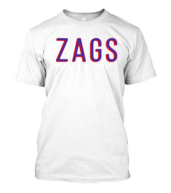 Zags Gonzaga University Bulldogs T-Shirt