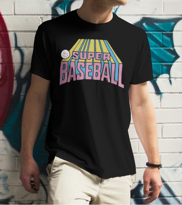 Topps Vintage Super Baseball Retro Graphics T-Shirt
