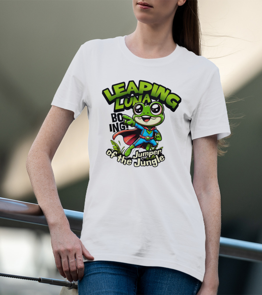 Leading Luna Jumper Of The Jungle T-Shirt