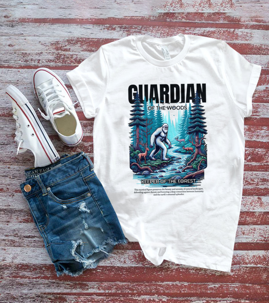 GUARDIAN OF THE WOODS KEEPER OF THE FOREST T-Shirt