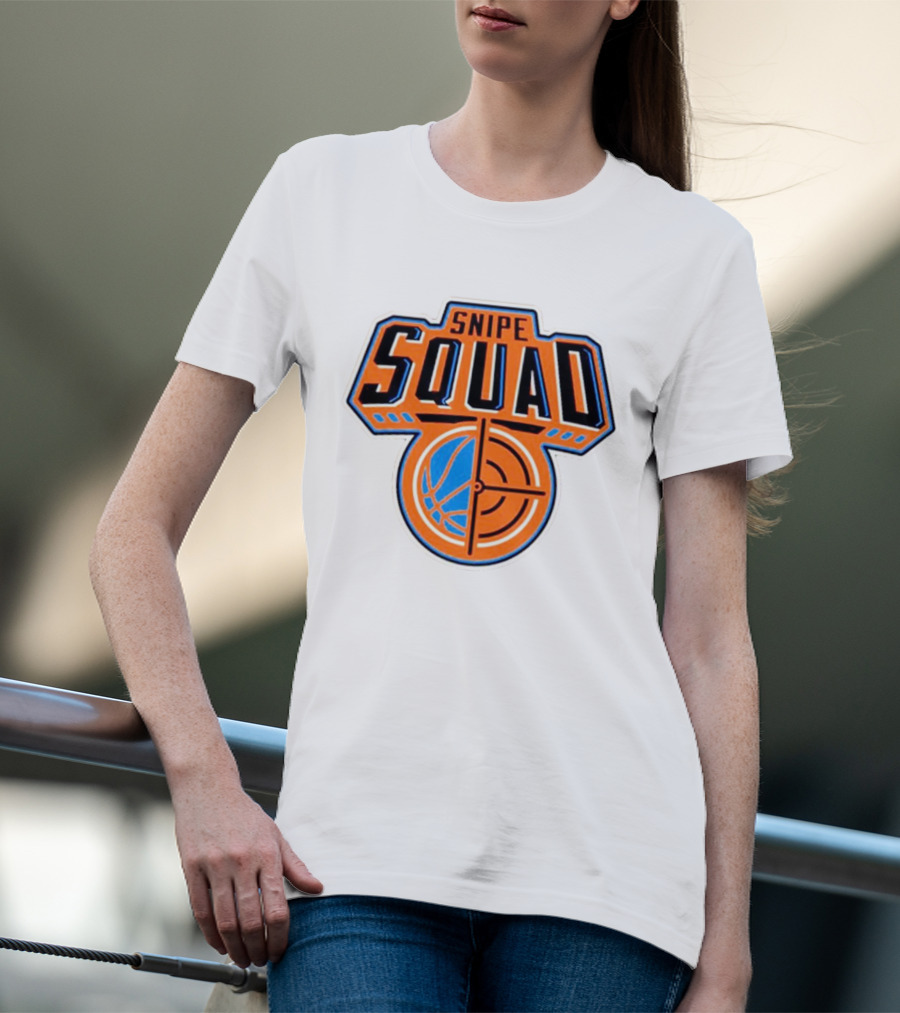 New York Knicks Snipe Squad Basketball Target Emblem T-Shirt
