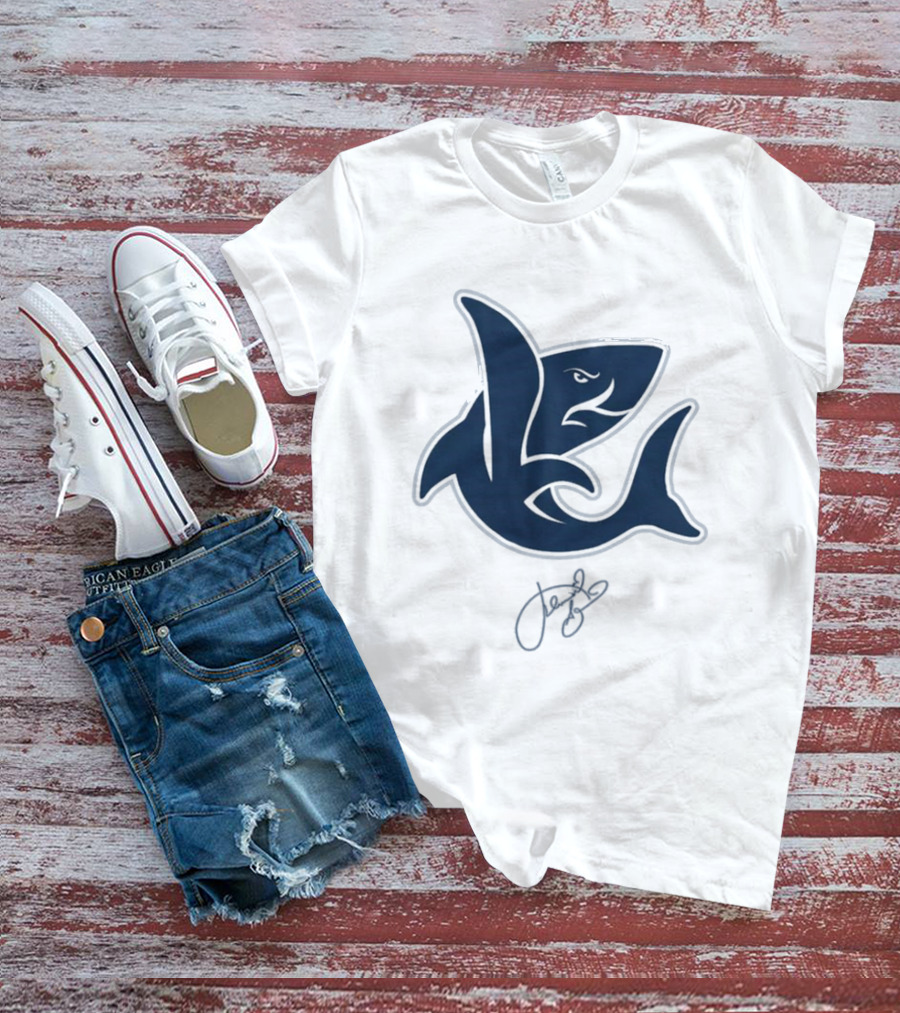 Kenny Gant Shark Dance Signature Dark Blue Shark T-Shirt
