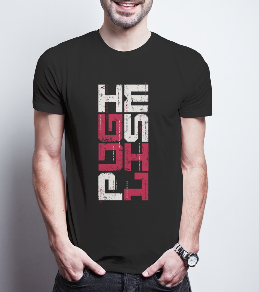 Pugilist Typographic Athletic Fight Sports T-Shirt