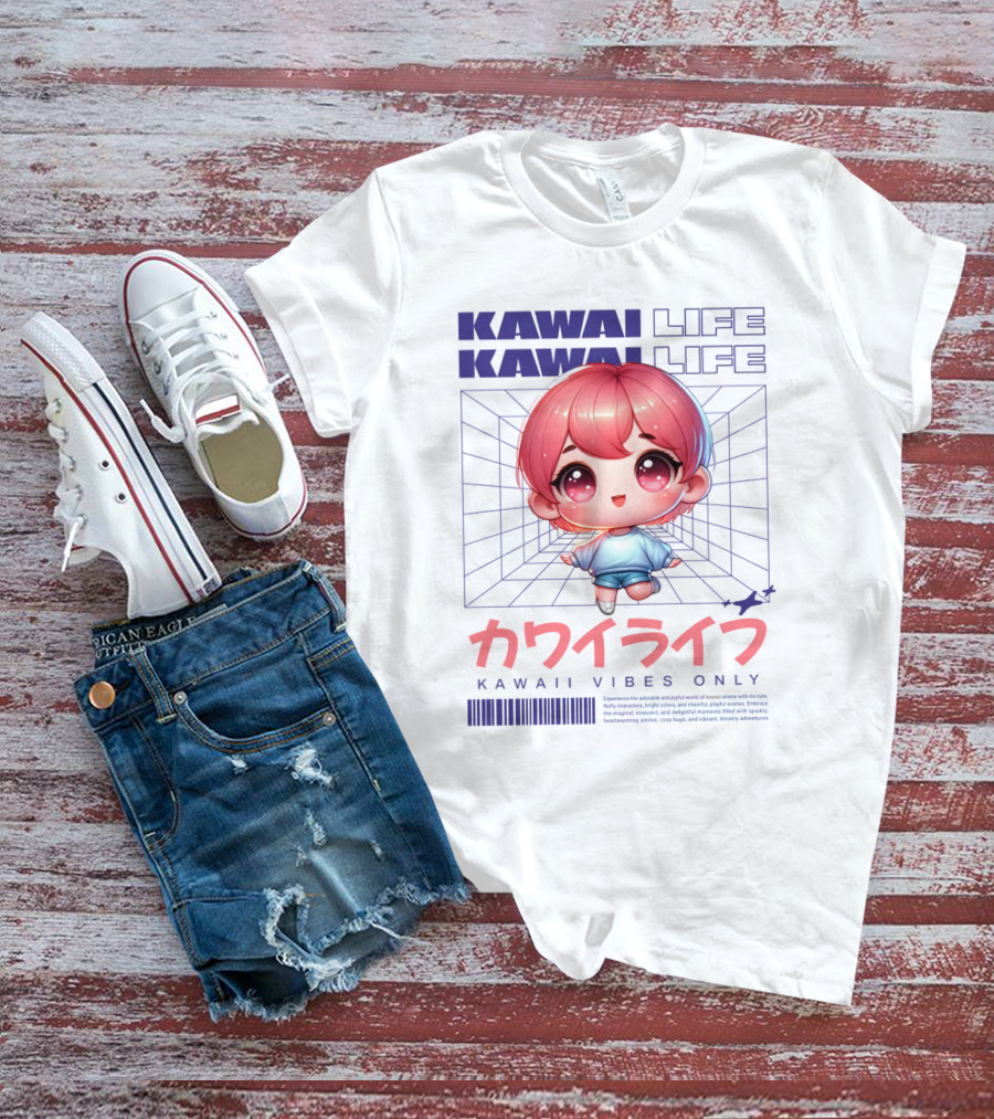 Kawaii Life Kawaii Vibes Only T-Shirt