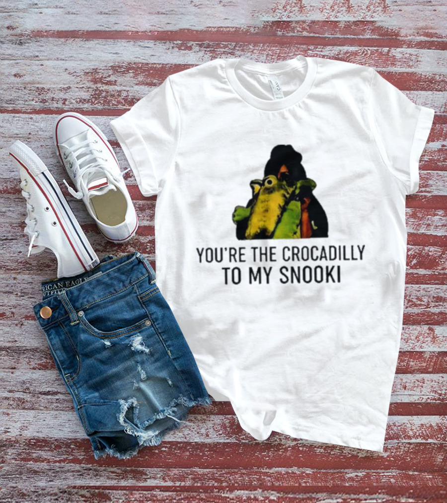 You're The Crocadilly To My Snooki Fun Colorful Frog T-Shirt