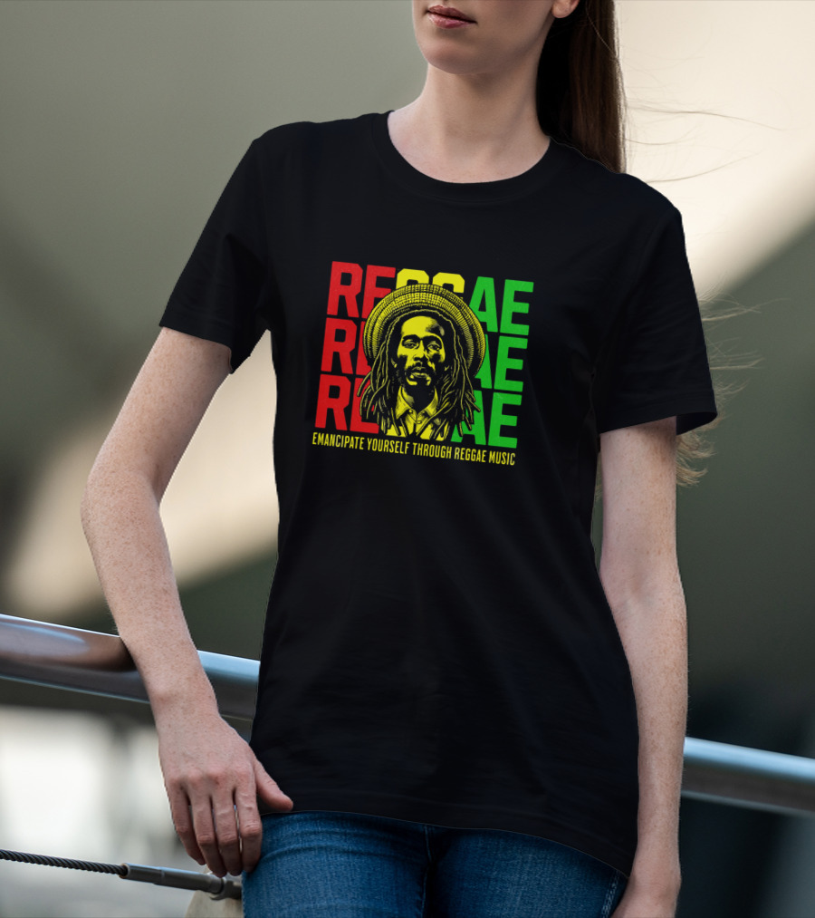 Emancipate Yourself Through Reggae Music Minimalist T-Shirt