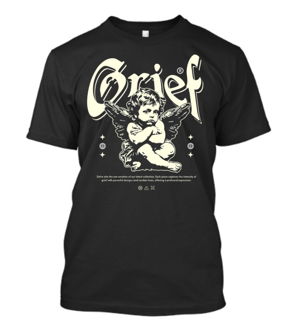Grief Cupid Streetwear Angelic Expression Collection T-Shirt