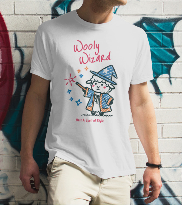 Wooly Wizard Cast A Spell Of T-Shirt