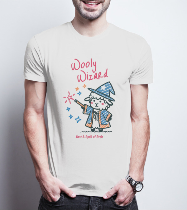 Wooly Wizard Cast A Spell Of T-Shirt