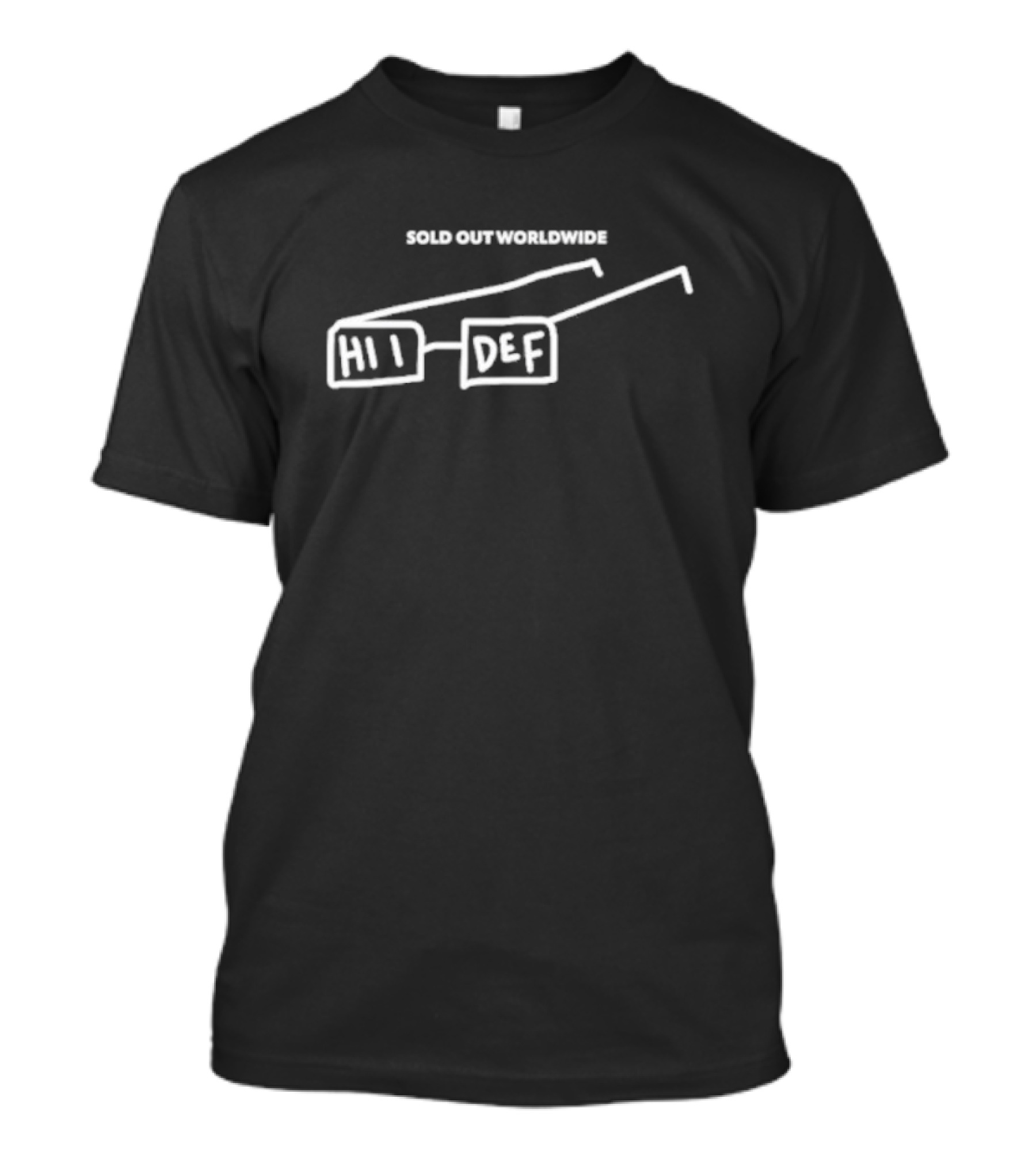 Sold Out Worldwide Hii Def Glasses T-Shirt