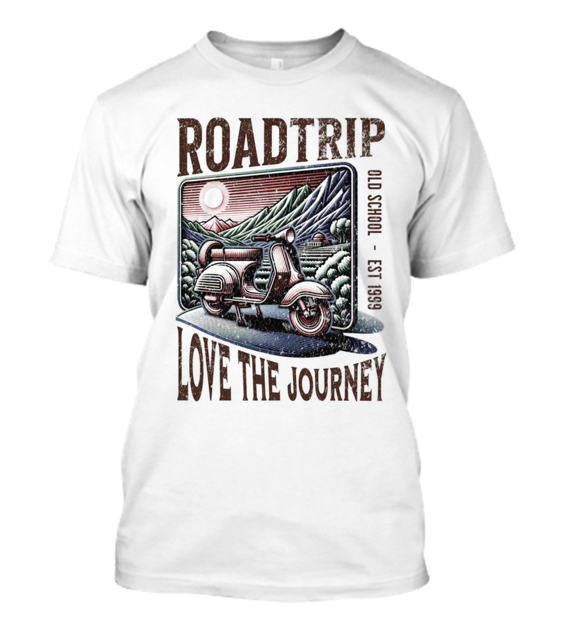 ROADTRIP LOVE THE JOURNEY OLD SCHOOL EST 1939 T-Shirt