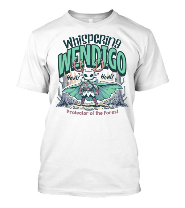 Whispering Wendigo Protector Of The Forest T-Shirt