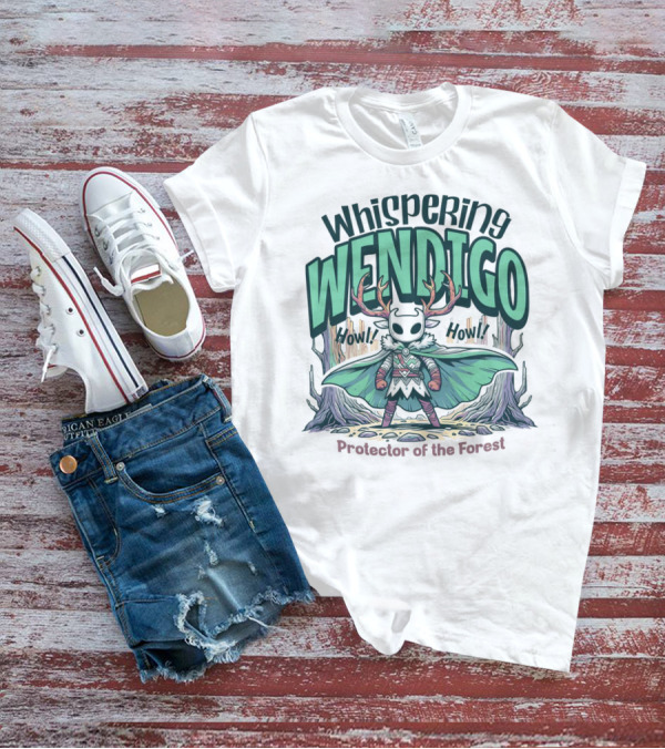 Whispering Wendigo Protector Of The Forest T-Shirt