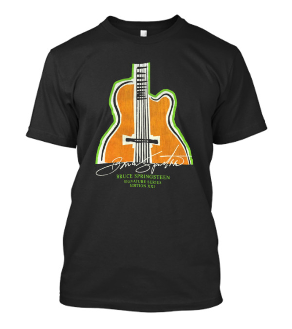 Bruce Springsteen Guitar Signature Series Edition XXI T-Shirt