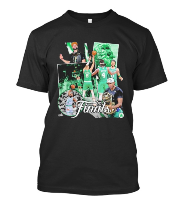 Boston Celtics 2024 NBA Finals Moments Championship Players T-Shirt