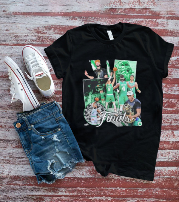 Boston Celtics 2024 NBA Finals Moments Championship Players T-Shirt