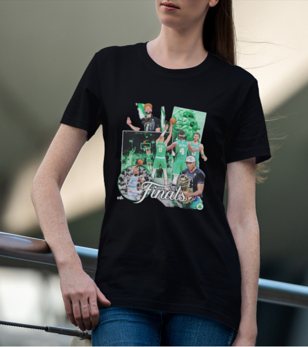 Boston Celtics 2024 NBA Finals Moments Championship Players T-Shirt