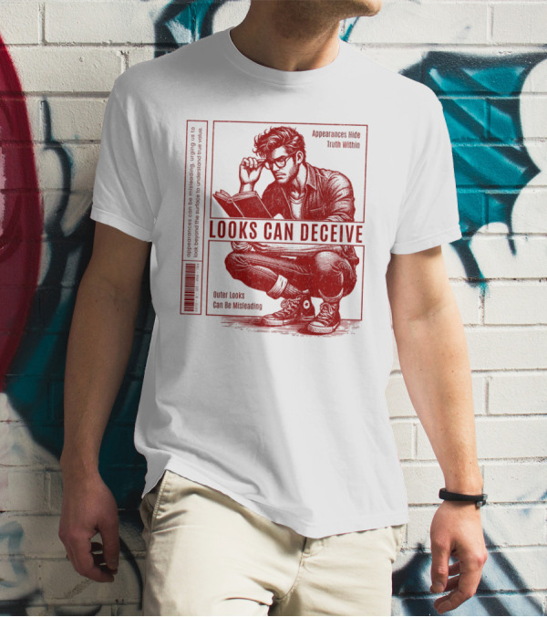 Looks Can Deceive Appearances Hide Truth Within Outer Looks Can Be Misleading T-Shirt