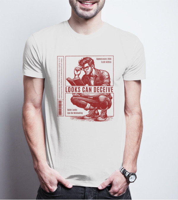 Looks Can Deceive Appearances Hide Truth Within Outer Looks Can Be Misleading T-Shirt