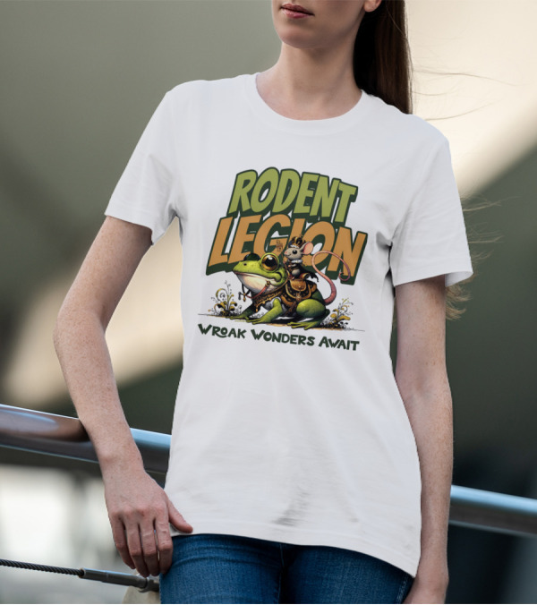 Rodent Legion Vroak Wonders Await T-Shirt
