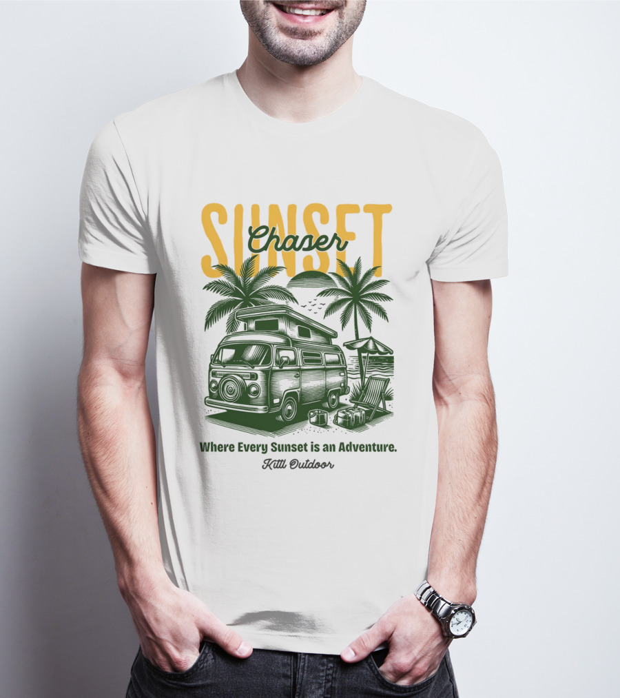 Sunset Chaser Where Every Sunset Is An Adventure Kittl Outdoor T-Shirt