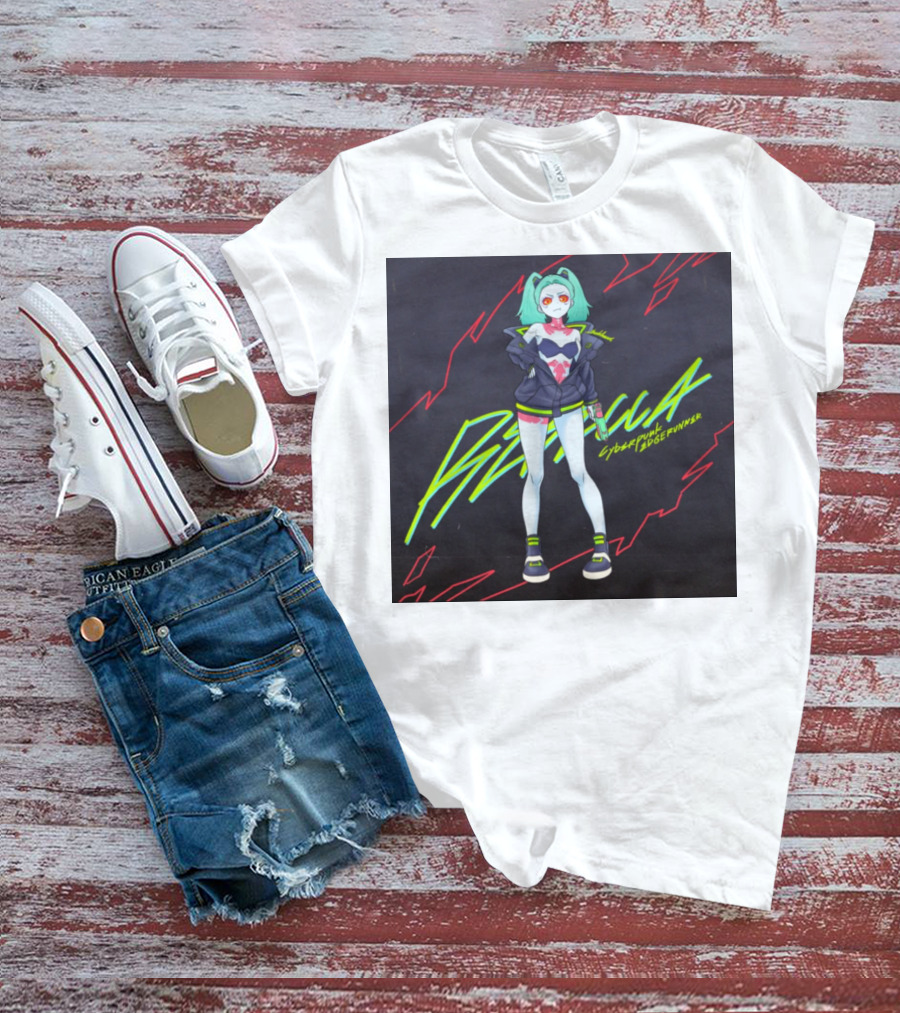 Rebecca Cyberpunk Edgerunners Neon T-Shirt