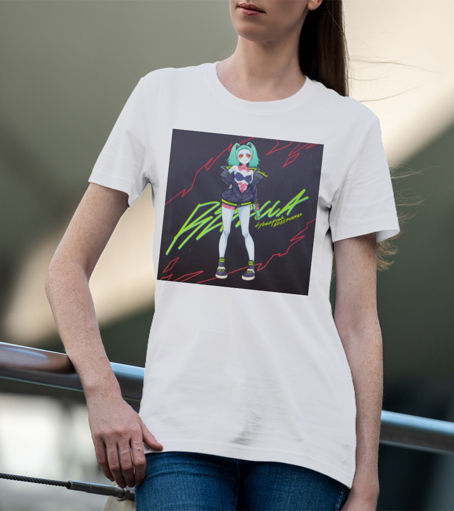 Rebecca Cyberpunk Edgerunners Neon T-Shirt