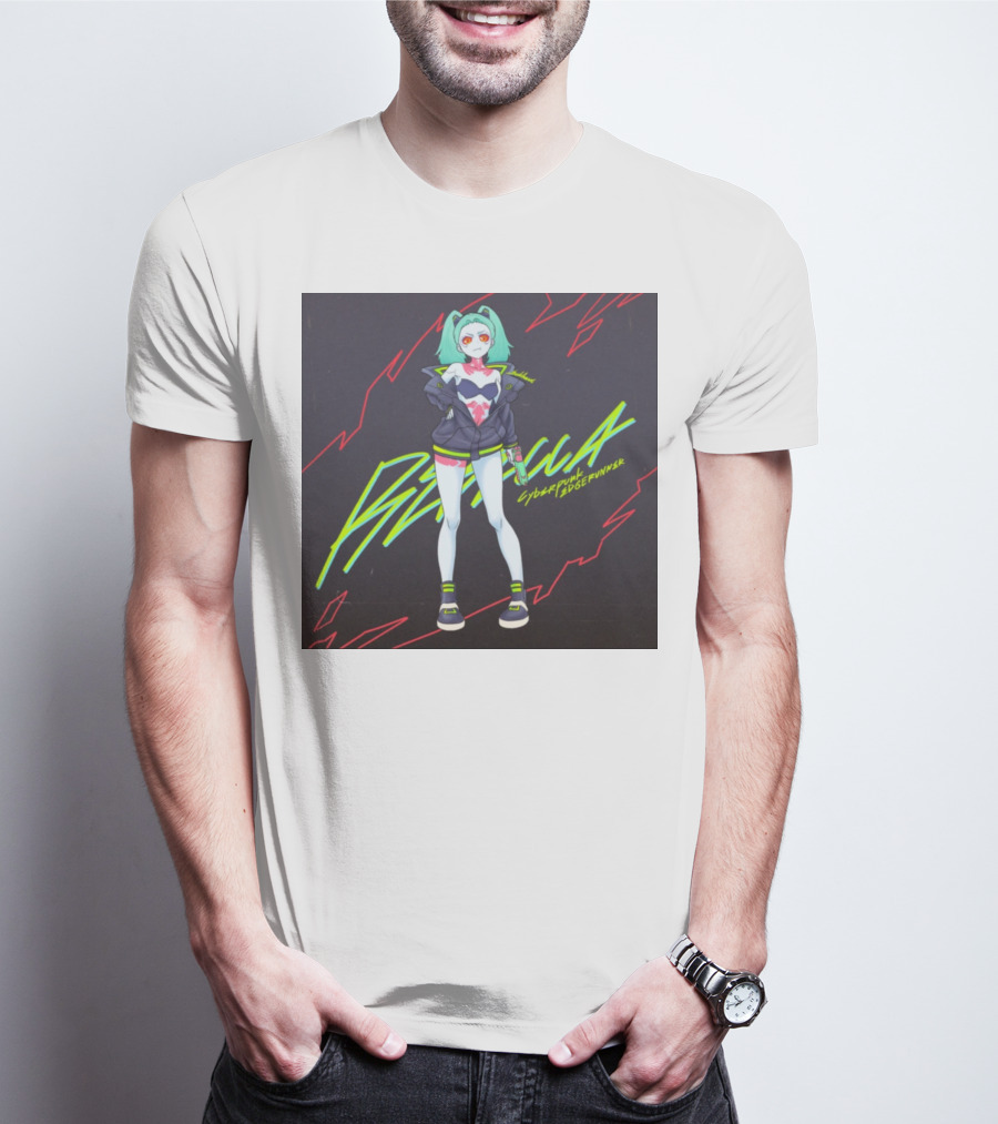 Rebecca Cyberpunk Edgerunners Neon T-Shirt
