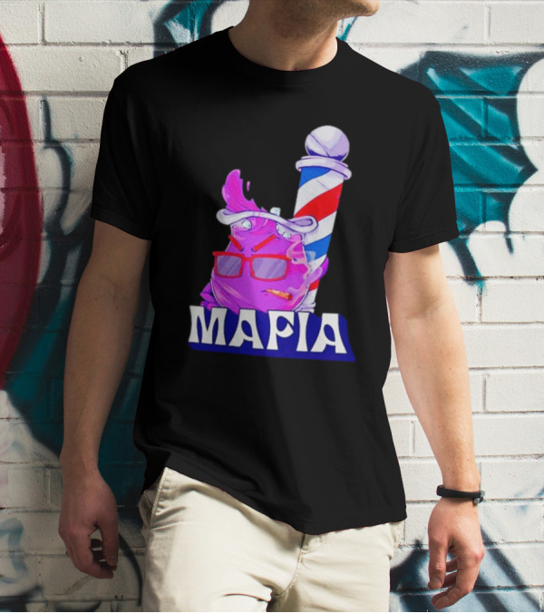 Mafia Purple Barber Pole Cool Aid Playoff Pack T-Shirt