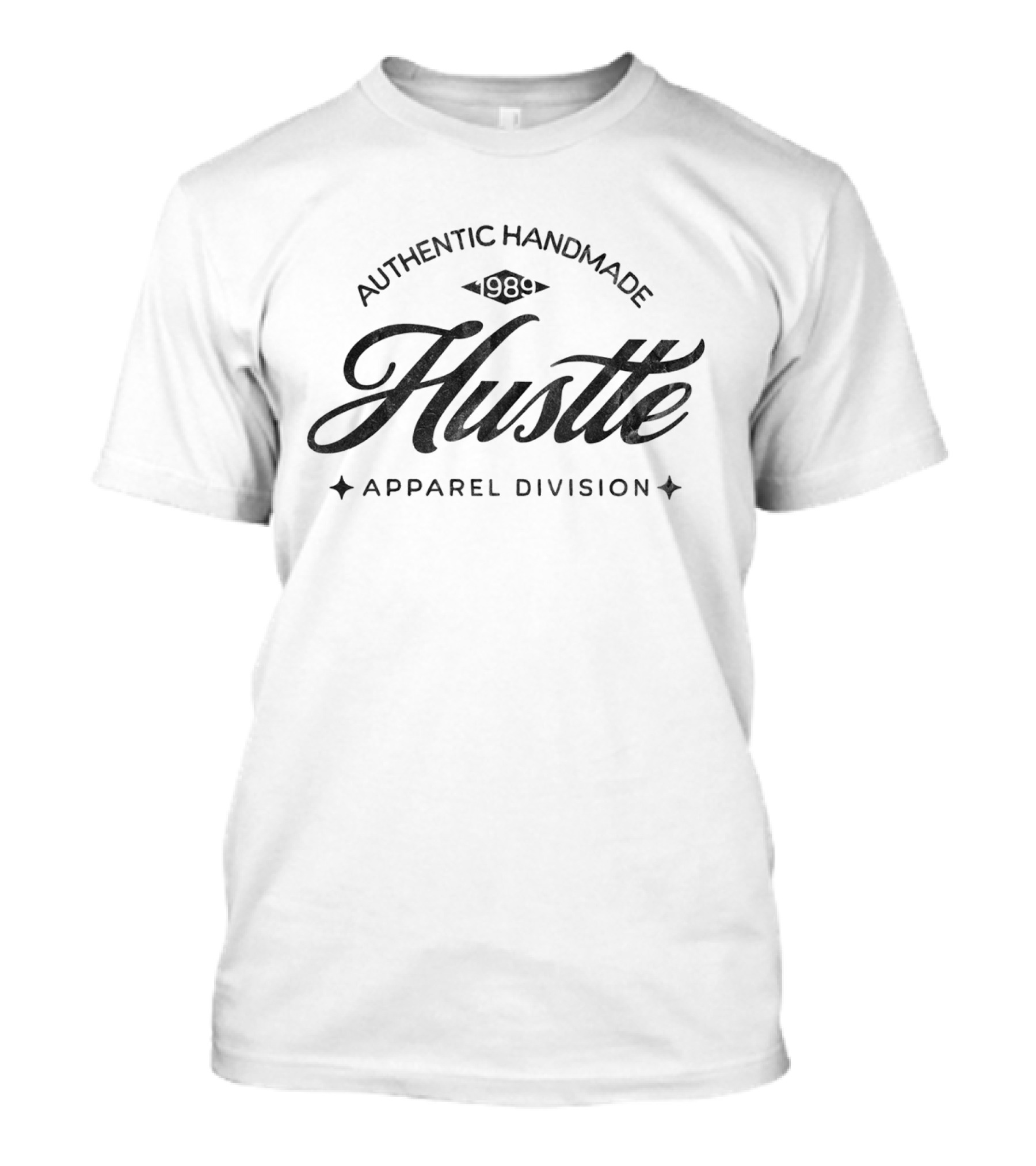 Authentic Handmade Hustle Apparel Division T-Shirt