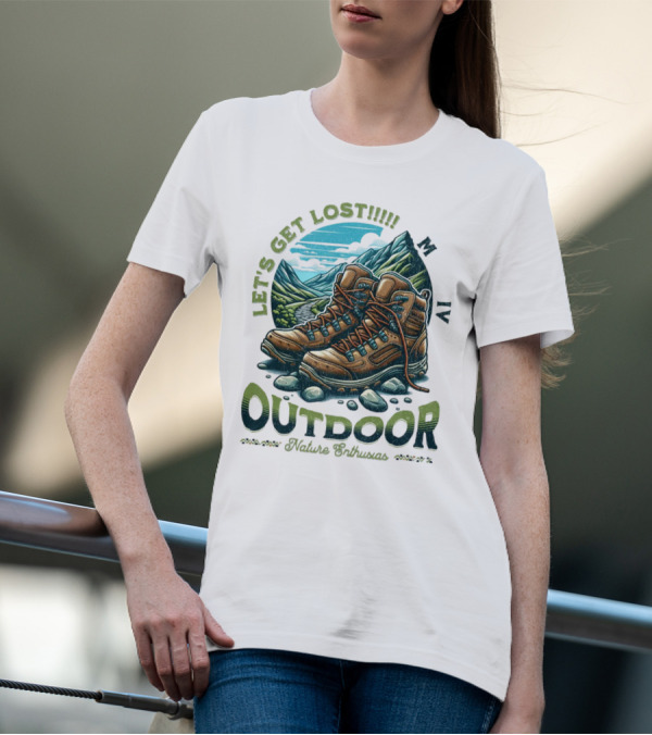 LET'S GET LOST OUTDOOR NATURE ENTHUSIAST T-Shirt