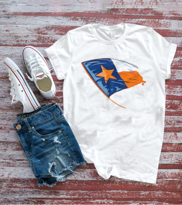 Houston Texas Lone Star Flag T-Shirt