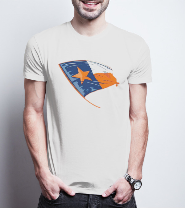 Houston Texas Lone Star Flag T-Shirt