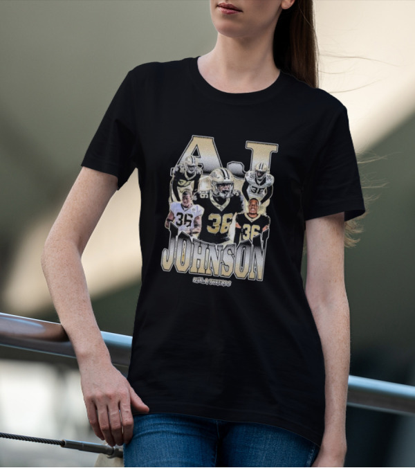 A.J. Johnson 36 NFL Threads T-Shirt