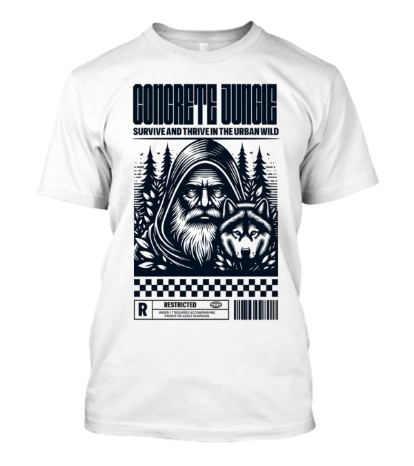 Concrete Jungle Survive And Thrive In The Urban Wild T-Shirt
