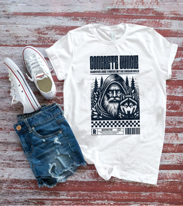 Concrete Jungle Survive And Thrive In The Urban Wild T-Shirt