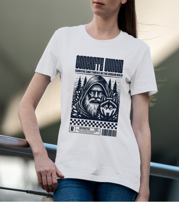 Concrete Jungle Survive And Thrive In The Urban Wild T-Shirt