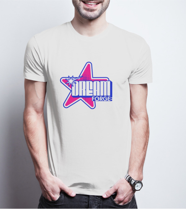 Dream Forge Star Bright Neon Retro T-Shirt