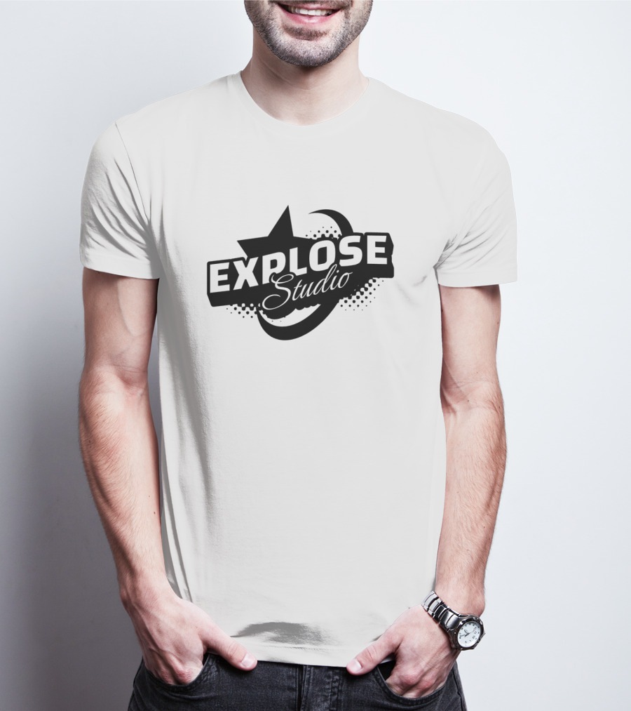 EXPL0SE Studio Starburst Halftone T-Shirt