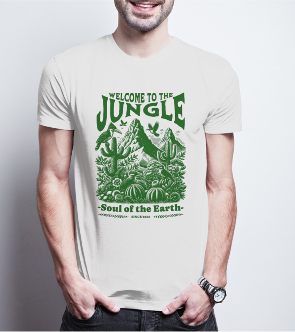 Welcome To The Jungle Soul Of The Earth Since 1987 T-Shirt