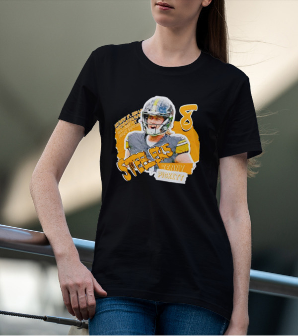 Kenny Pickett Steelers Football Number 8 T-Shirt