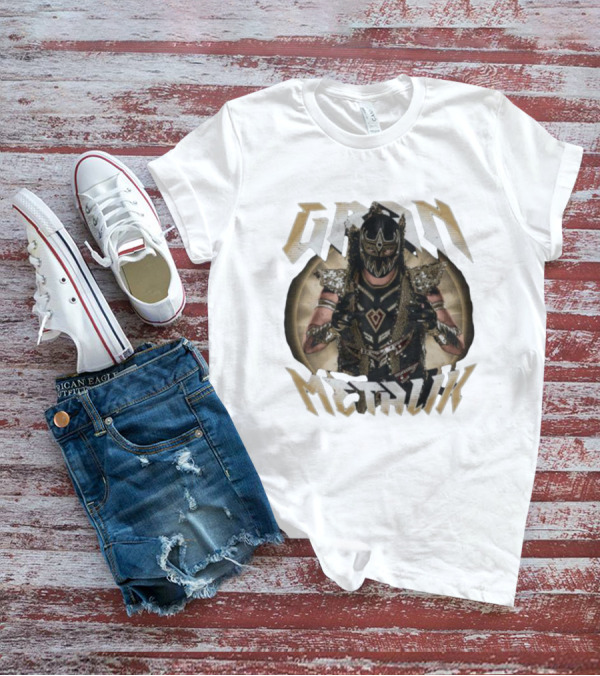 Gran Metalik Wrestling Masked Warrior Pose T-Shirt